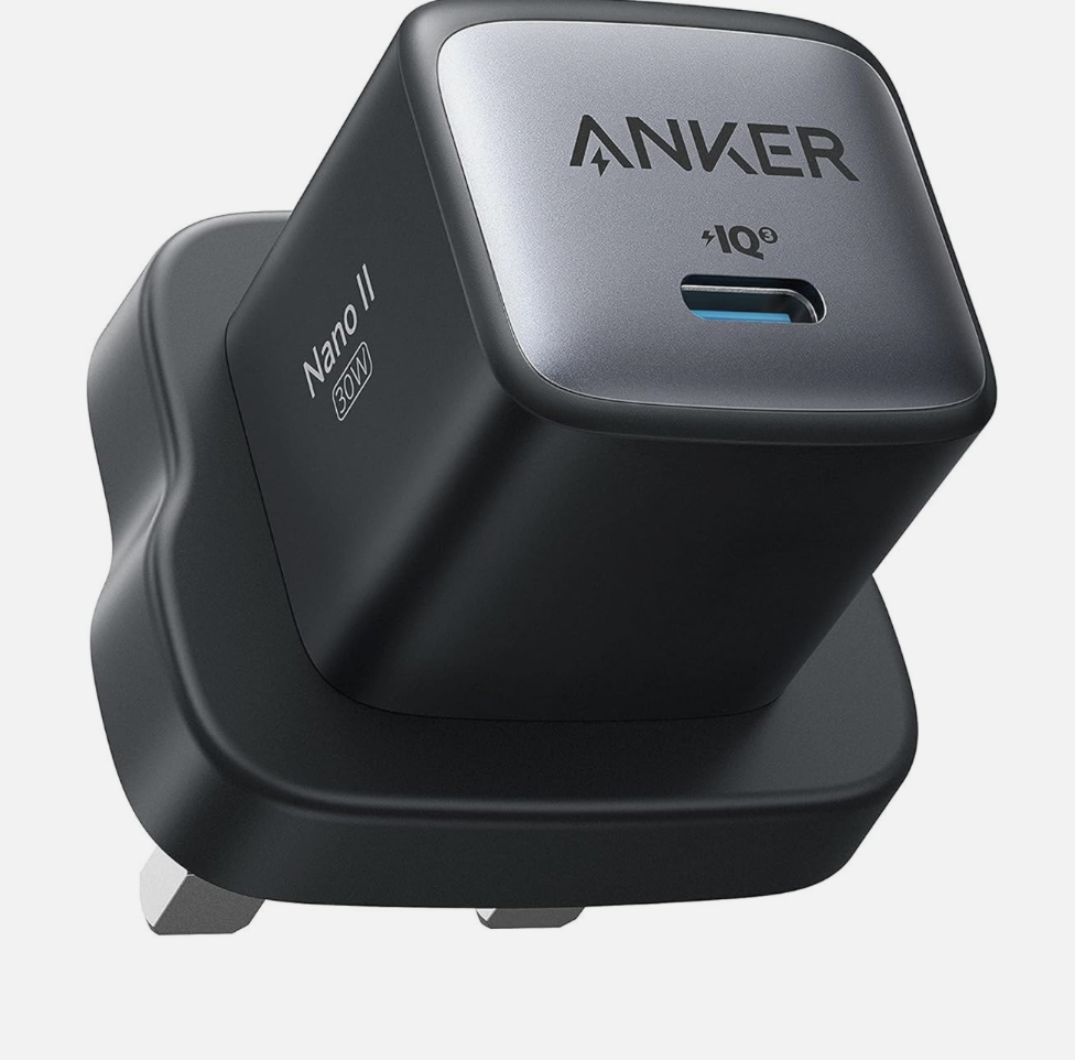 USB C Charger, Nano II 30W Fast Charger Adapter, GaN II Compact Charger for mobi