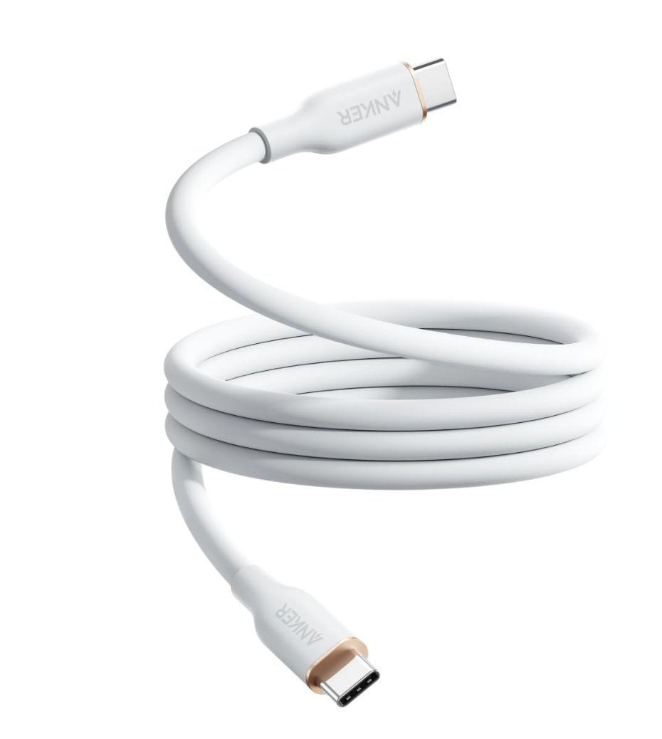 Anker 240W USB C to USB C Cable 1.8m, USB 2.0 Fast Charger Cable for MacBook Pro,iPhone 15/16/17, iPad Pro, Samsung Galaxy,and More
